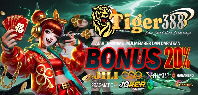 TIGER388 Platform Slot Jackpot Maxwin Deposit Termurah